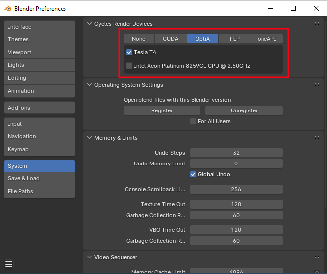 Blender Preferences